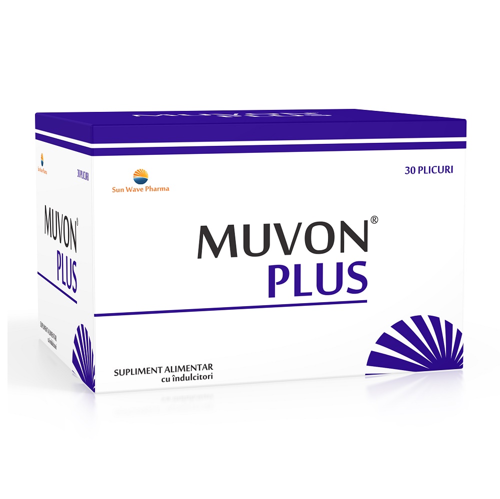 Sun Wave Pharma Muvon Plus Sun Wave Pharma 30 plicuri (Suplimente nutritive) - Preturi