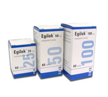 Egilok 25 mg x 20 compr