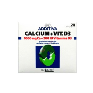 Calcium cu Vitamina D3 prospect