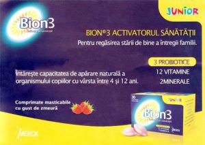 Bion 3 pentru copii in scopul intaririi sistemului imunitar
